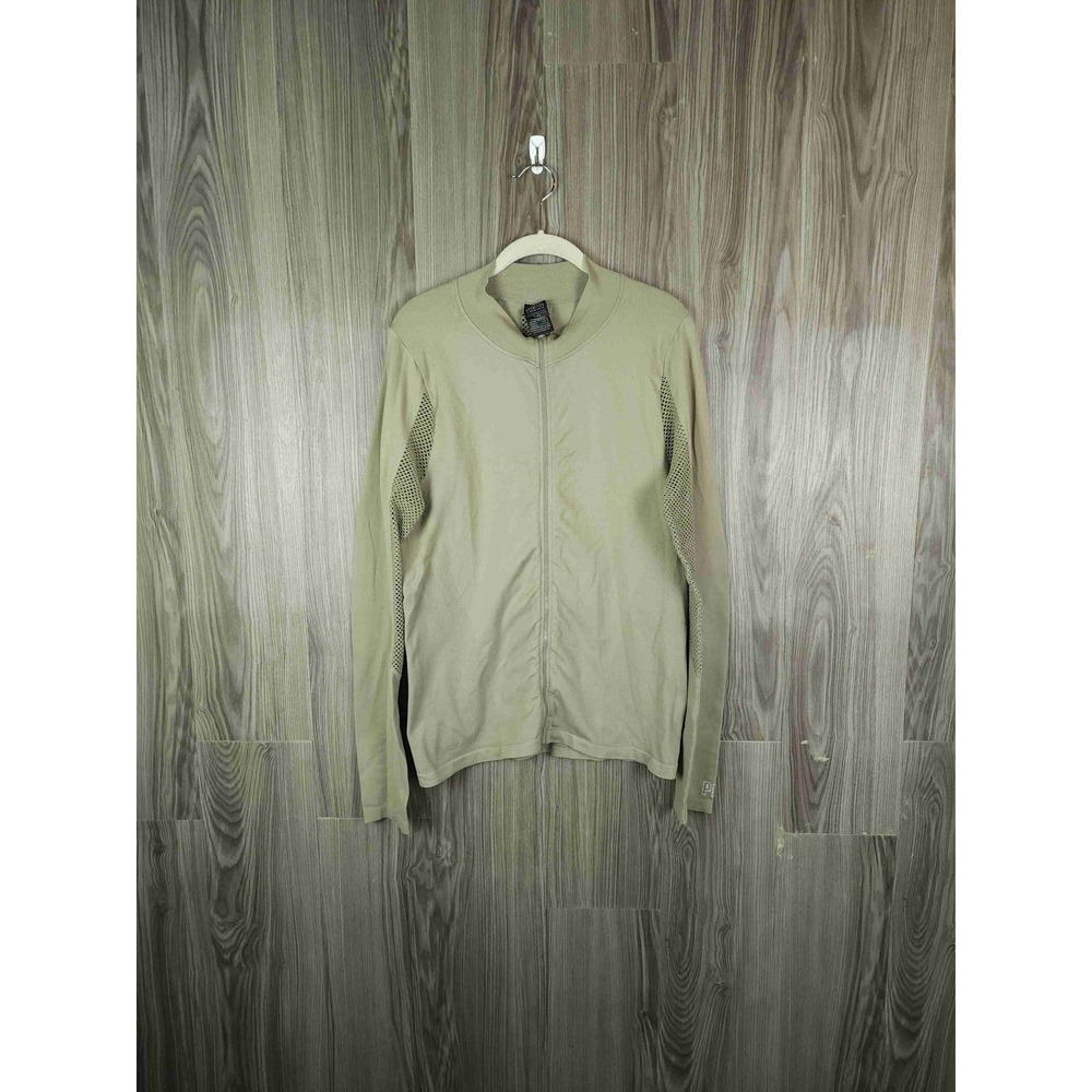 Victoria's Secret Pink Olive Green Mesh Seamless Jacket Extra Large